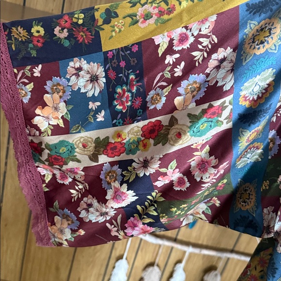 Johnny Was Patchwork Floral Kimono - Picture 4 of 5